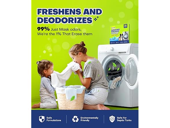 Caspeak Washing Machine Cleaner Tablets