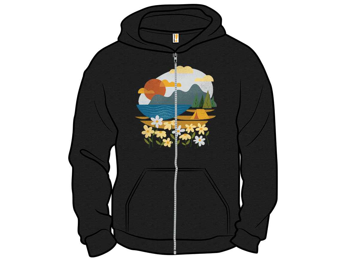 Sunset at a campsite - Gallery 14