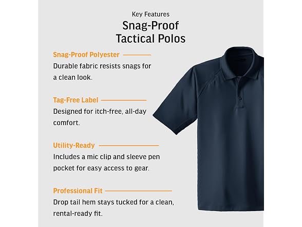 CornerStone Men (XS) Select Lightweight Polo Shirt