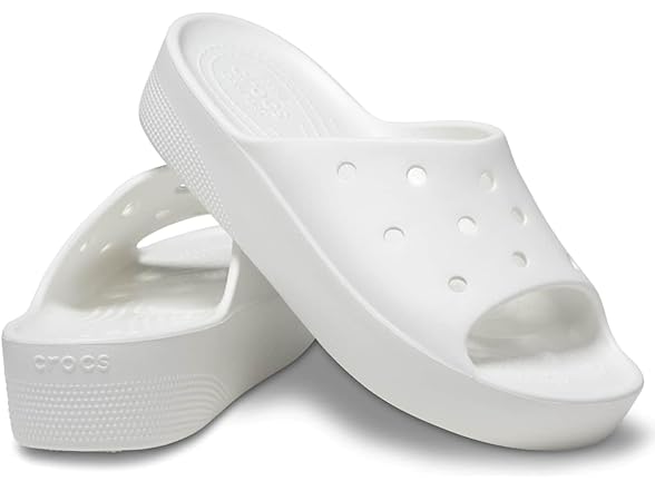 Crocs Classic Platform Women's Slide White