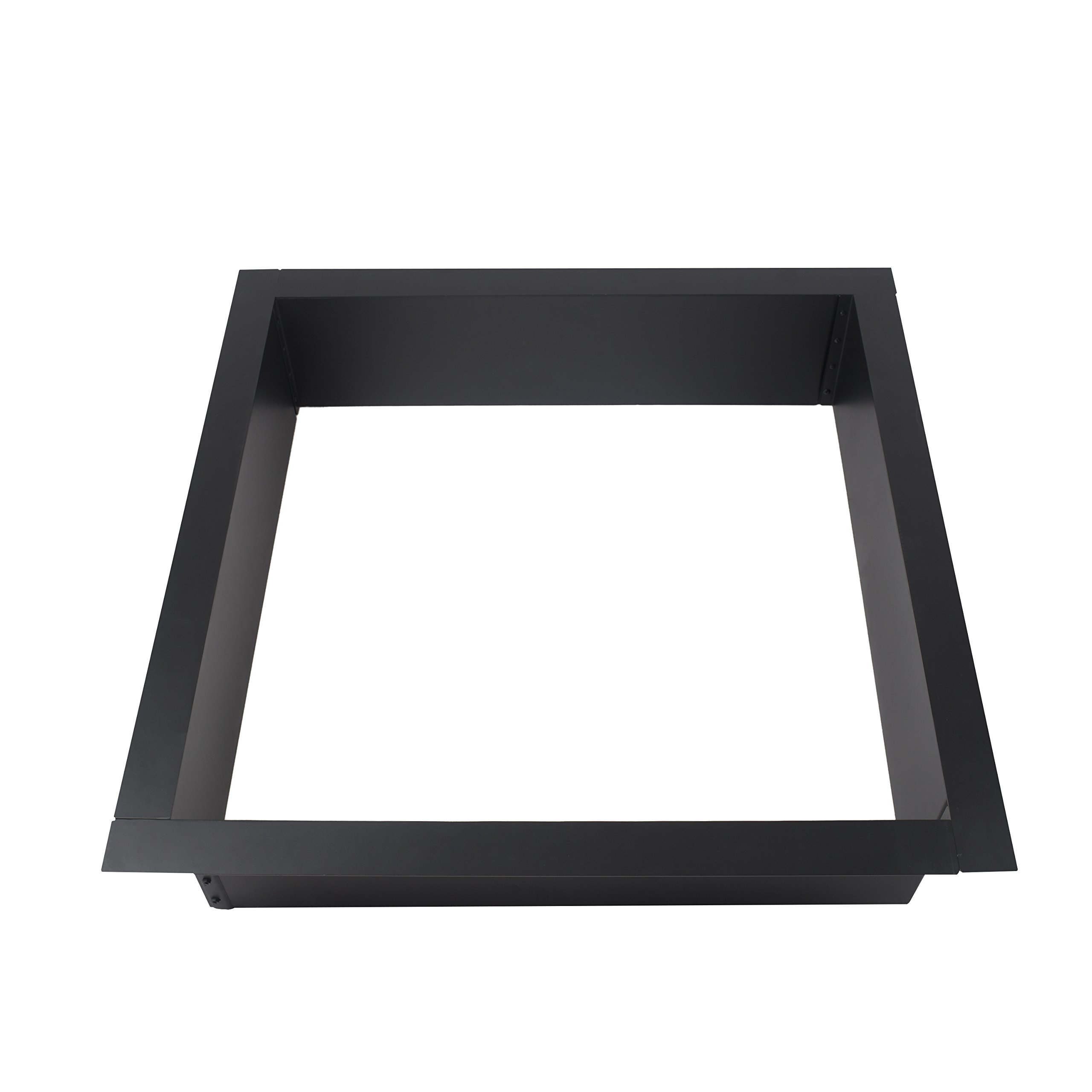 Pleasant Hearth Square Steel Fire Ring - Gallery 7