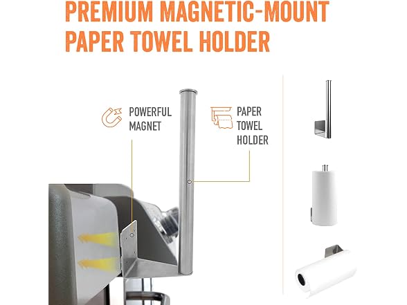 Yukon Glory Magnetic Paper Towel Holder