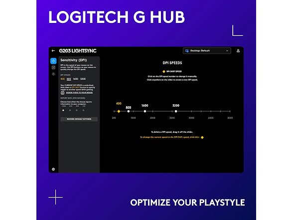 Logitech G203 Wired Gaming Mouse