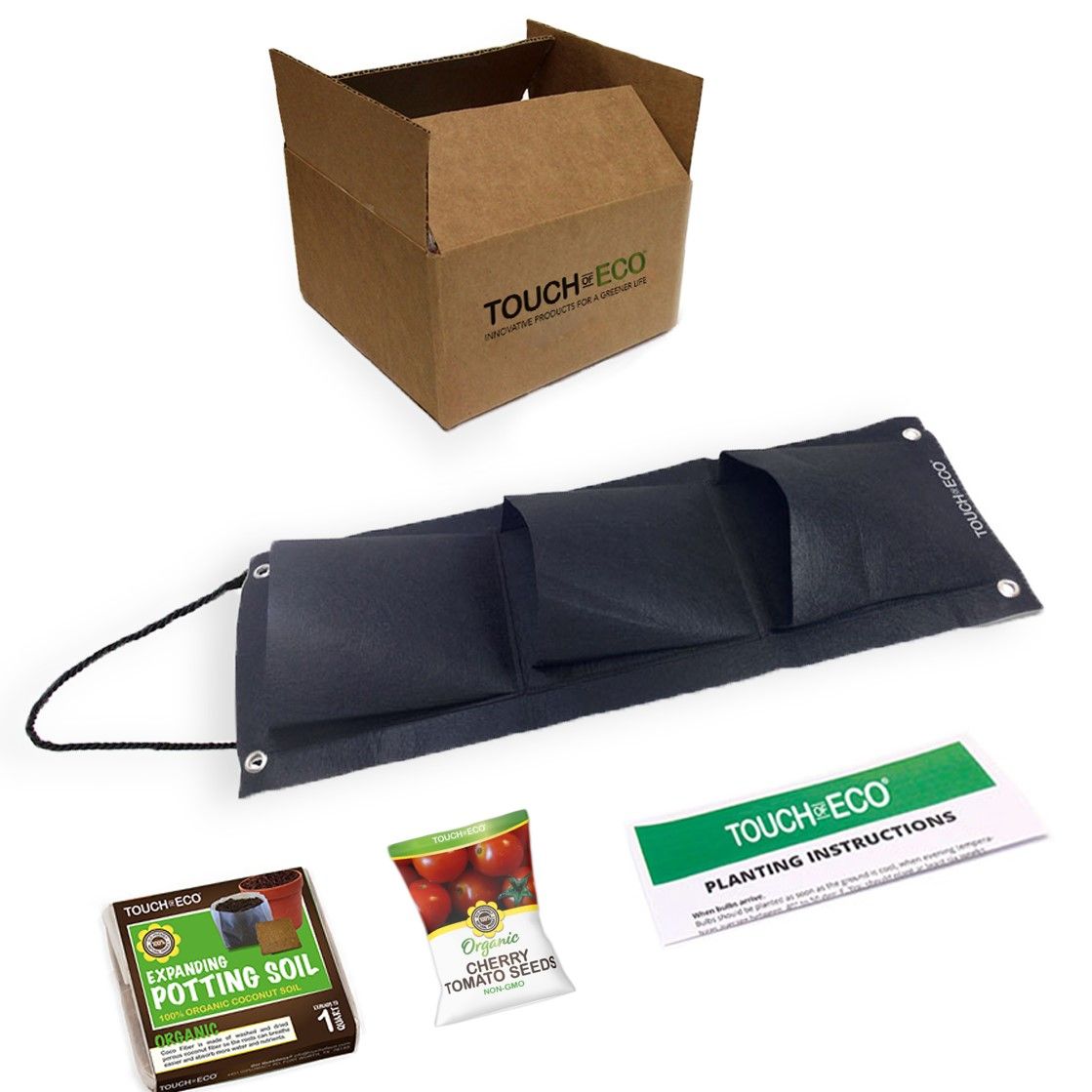 Organic Hanging Planter Bag Kit - Gallery 19