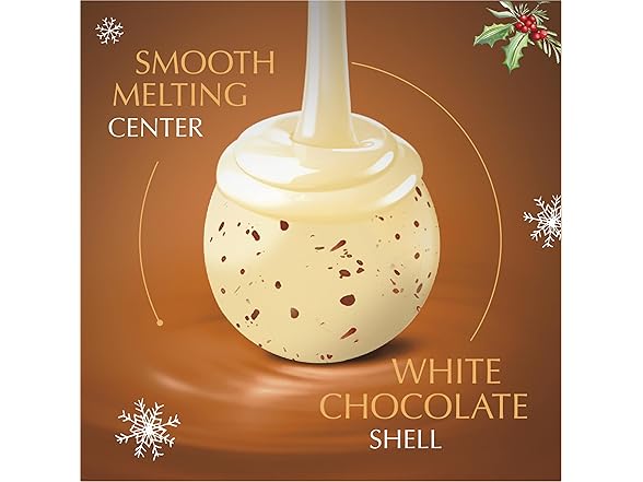Lindt LINDOR Holiday Snickerdoodle White Chocolate