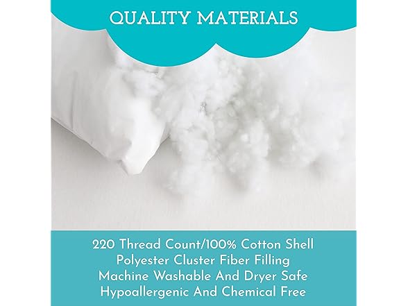 Soft Hypoallergenic Toddler Pillow