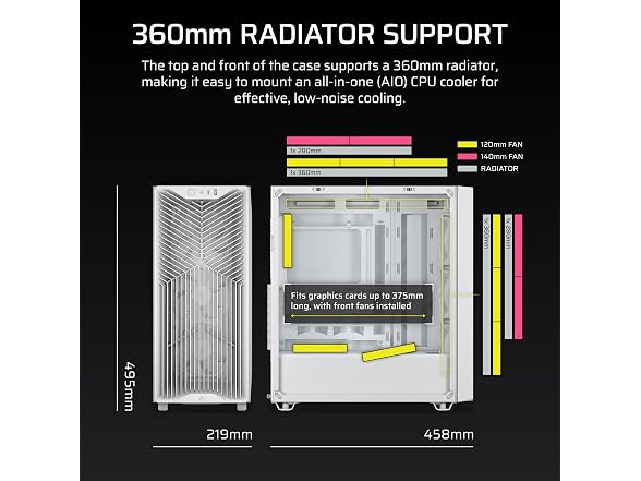 CORSAIR 3200D RS Mid-Tower PC Case