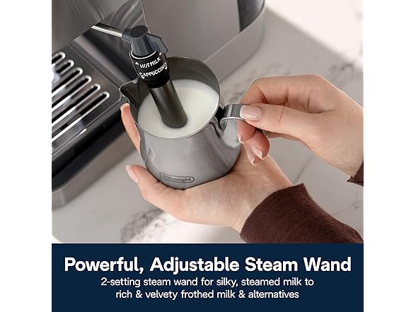 De’Longhi Classic Espresso Machine with Milk Frother