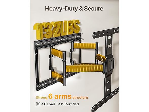 monTEK 1.1" Ultra Slim TV Wall Mount | 37-75"