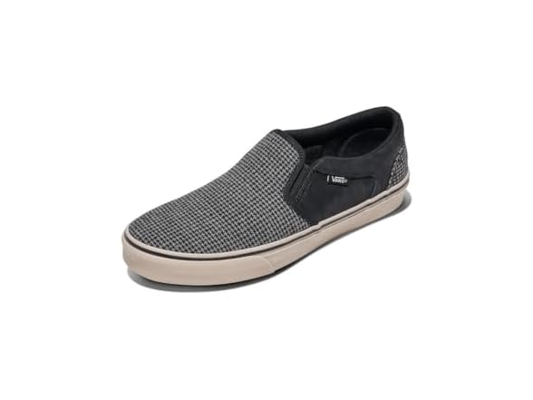 Vans Men's Asher Slip-On Shoe - Sneakers for