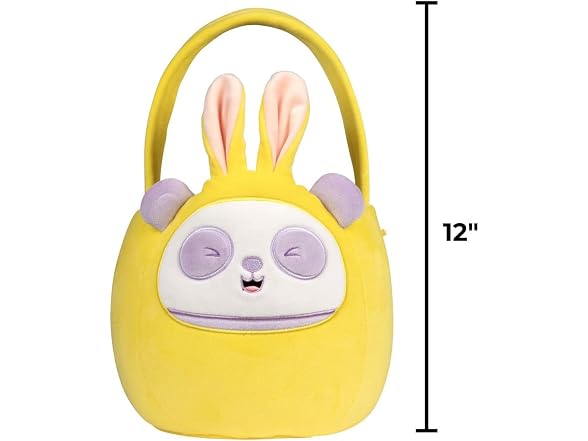 Squishmallows 12in Penny the Purple and White Panda