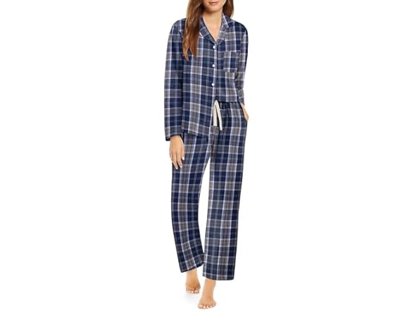 Blue White Plaid