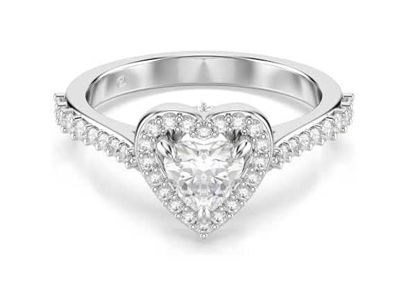 Swarovski Una Angelic Motif Ring