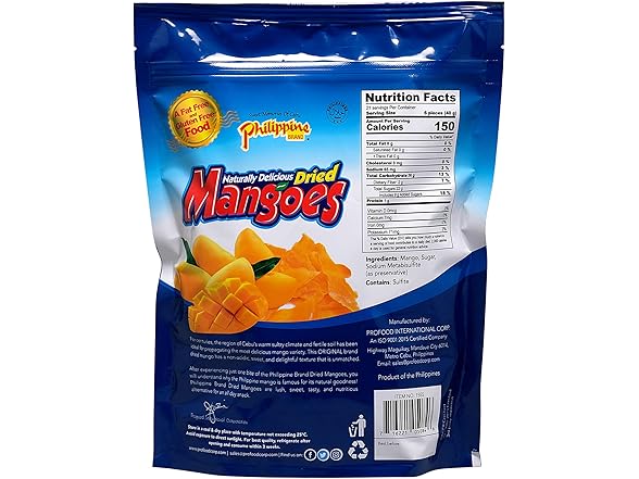 Philippine Dried Mangoes - Premium Cebu Dried Mango