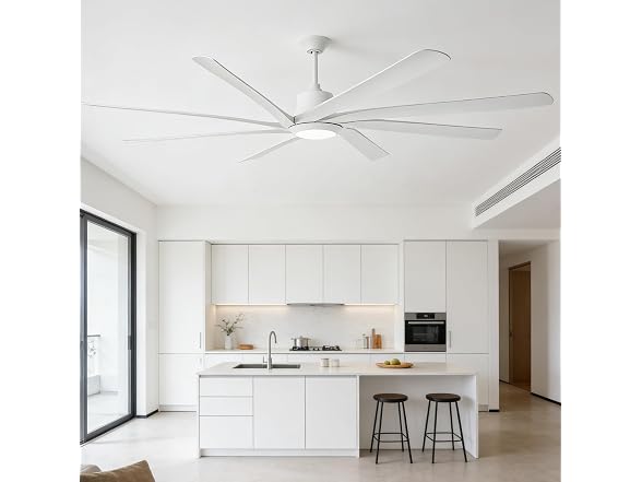 Parrot Uncle 100 Inch Ceiling Fan White