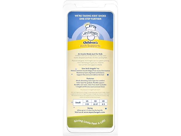 Arch Angels Kids Comfort Insoles Toddler