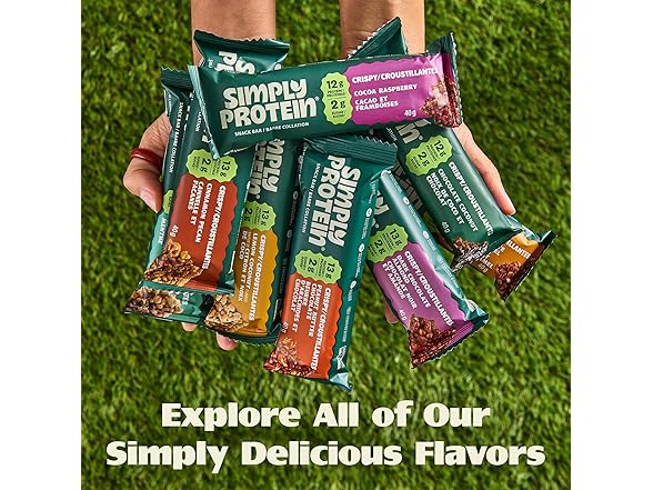 Simply Protein PB Chocolate Bars, 4pk