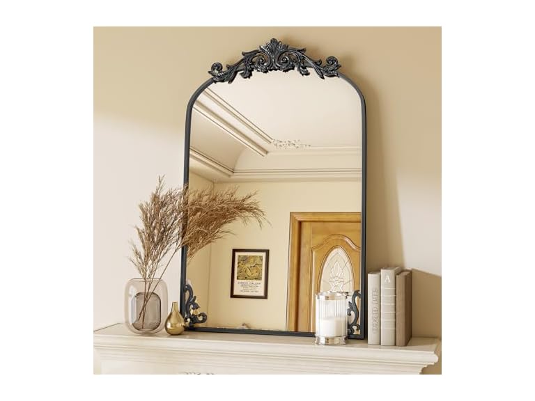 VooBang BC125925060016 Vintage Arched Bathroom Mirror