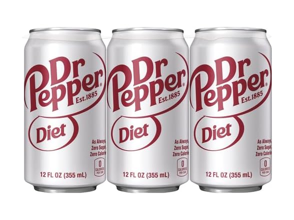 1CT Diet Dr. Pepper, 12 fl oz