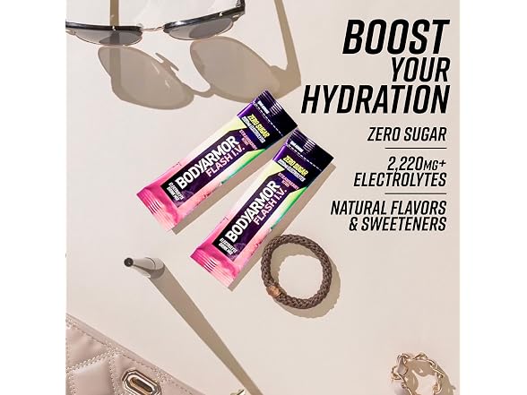 BODYARMOR BODYARMOR Flash IV Electrolyte Packets,