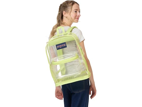 JanSport Clear Pack  25.5L Transparent Backpack