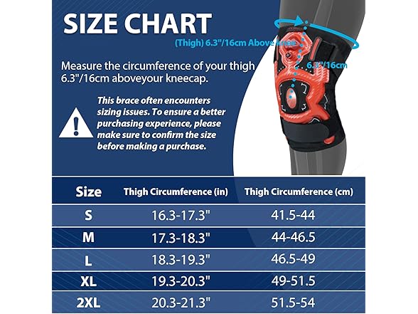 Nvorliy Inflatable Knee Brace