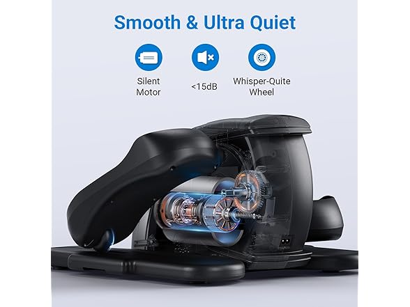 MERACH Under Desk Elliptical Machine