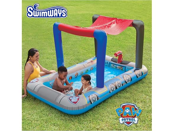 SwimWays Paw Patrol Deluxe Inflatable Pool