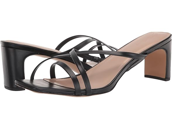 The Drop Women's Amelie Strappy Square Toe Heeled Sandal