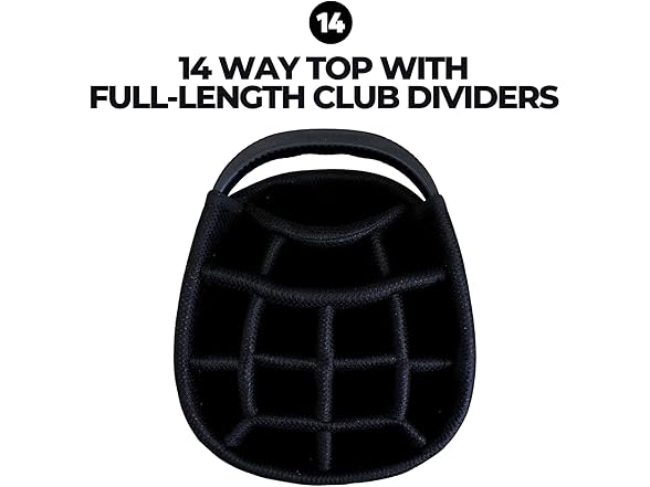 Izzo Ultra Lite Golf Cart Bag, Navy