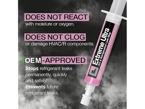 AC Leak Stop for HVAC-R Systems