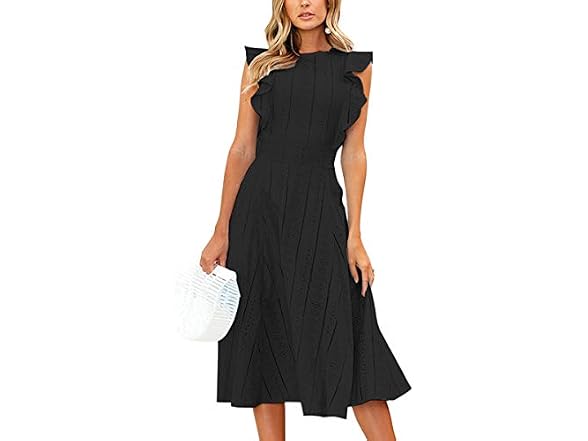 Ecowish Women (M) Summer Elegant Lady Dress