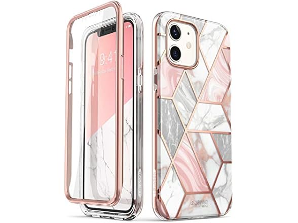 i-Blason Cosmo Series Marble Case for iPhone 12 Mini