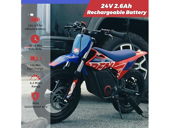 RFN SX-E150 24V Electric-Dirt-Bike