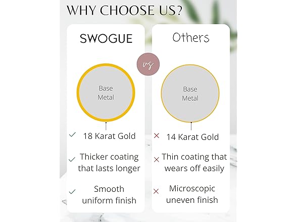 Swogue Gold 50mm Hoop Earrings 18K