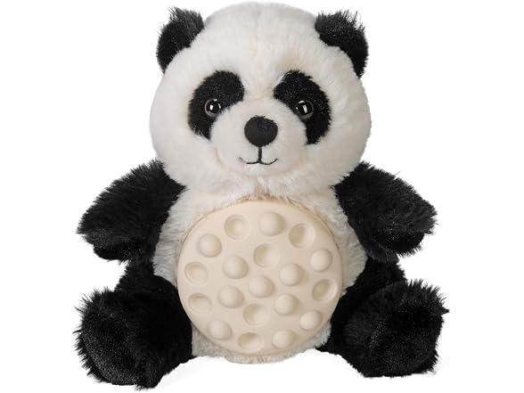 Wild Republic Poppykins Mini Panda Stuffed Animal - 7.5"