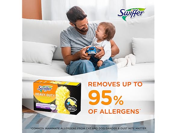 Swiffer Heavy Duty Dusters Lavender 24ct