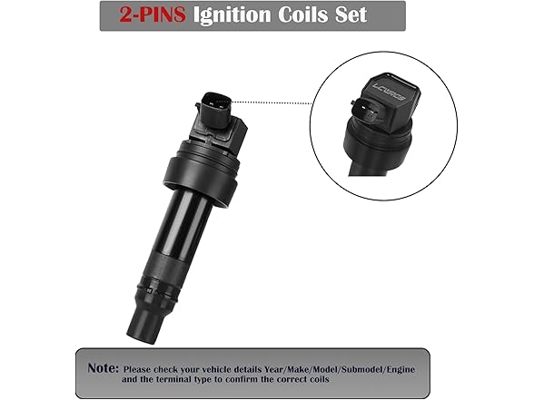 Ignition Coil Packs of 4 Fits Kia 