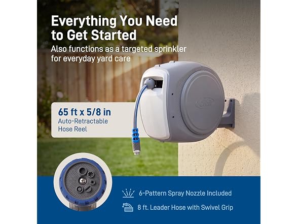 Orbit X-Rol 65 ft Auto-Retractable Hose Reel