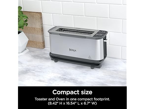 Ninja Foodi 2-in-1 Toaster Stainless Steel