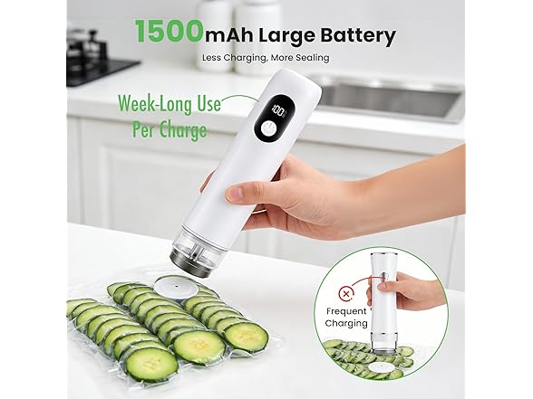ROUUO Handheld Food Sealer