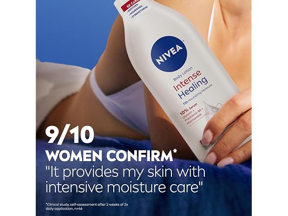 NIVEA Intense Healing Body Lotion 72-Hour
