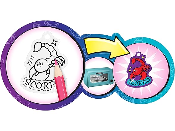 Just Play Shrinky Dinks Astrology Set