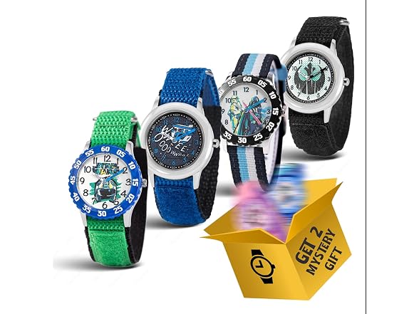Star Wars 4-Pack Watch Kids Ages 4–7 Set