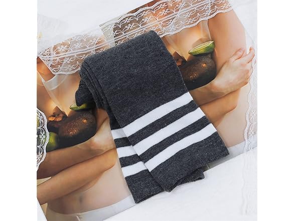 Intgoodluckycc Womens Over The Knee Sock