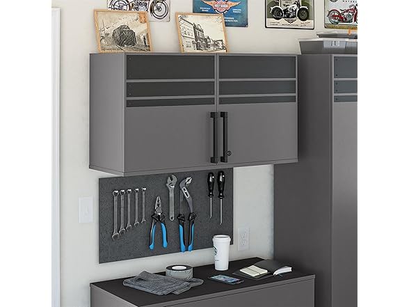 Systembuild Evolution Shelby 2 Door Garage Wall Cabinet