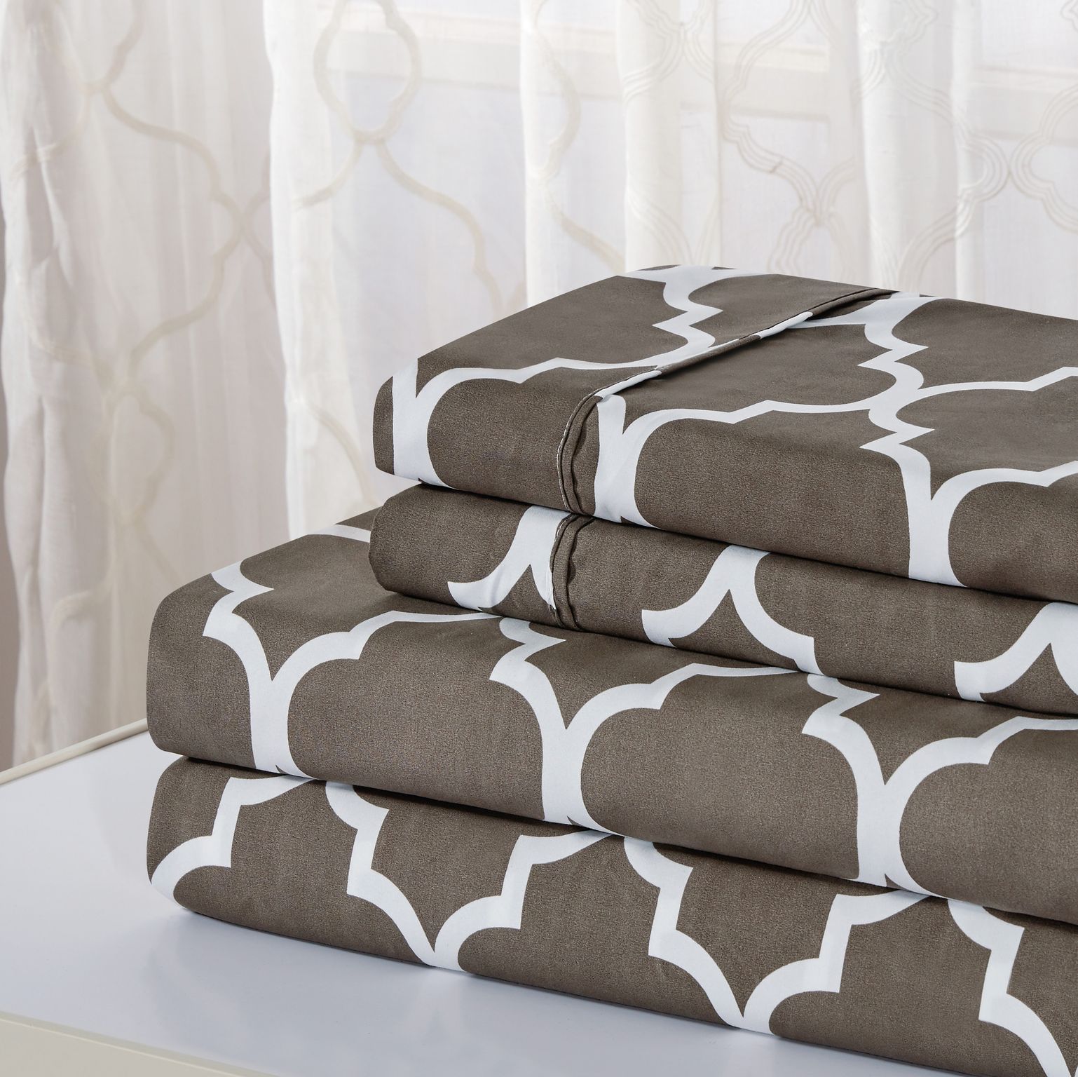 1800TC Egyptian Luxury 4-PC Sheet Set - Gallery 21