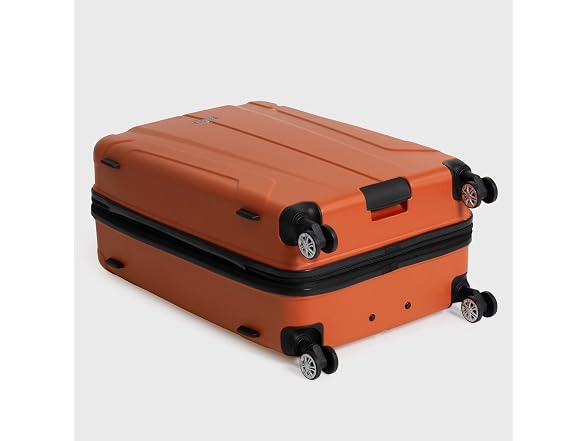 Derby Spinner Travel Upright Luggage, Mandarin, 28-Inch Checked