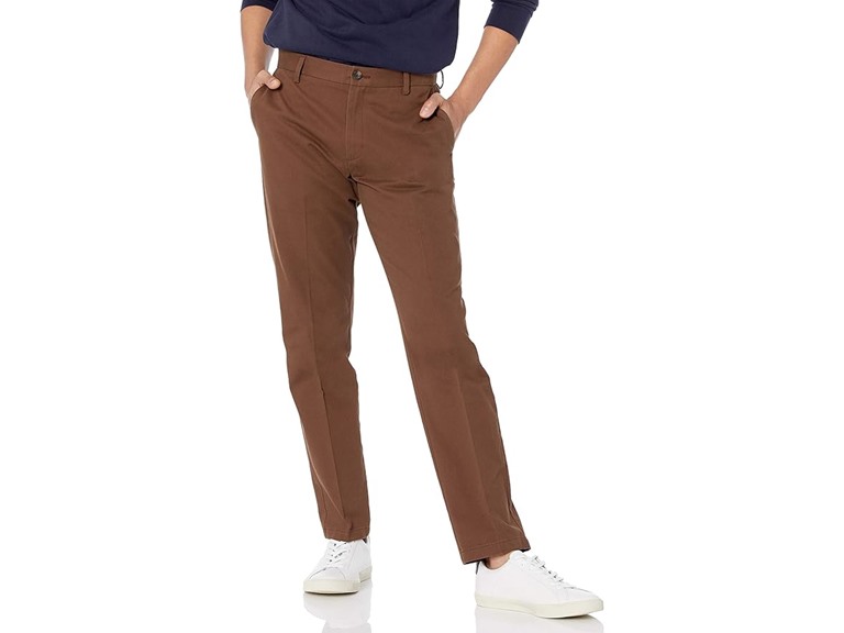 Amazon Essentials Men's Slim-Fit Wrinkle-Resistant Flat-Front Chino Pant