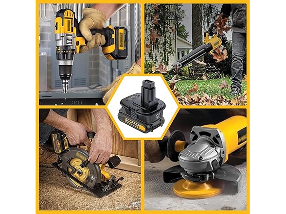 LONG FIT DM18D M18 & Dewalt 20V to 18V Tool Converter